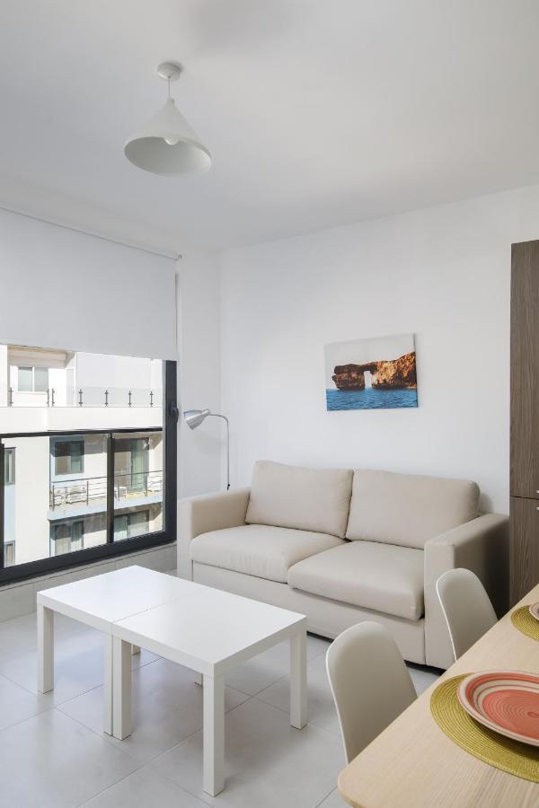 Cosy, Modern 1 Bedroom Apartment San Pawl il-Baħar Kültér fotó