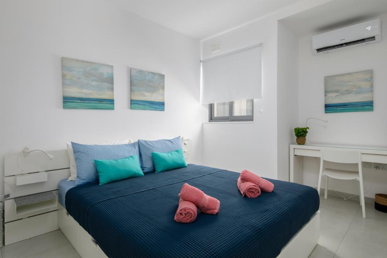 Cosy, Modern 1 Bedroom Apartment San Pawl il-Baħar Kültér fotó